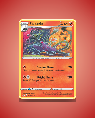 Salazzle (Sword Shield) #28
