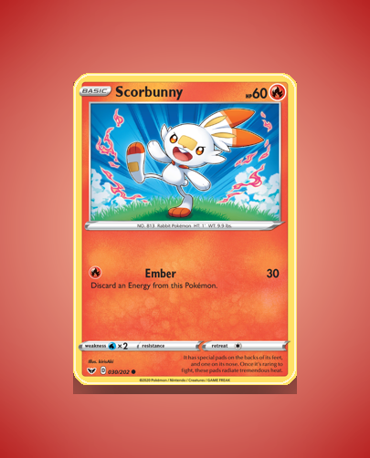 Collector’s Guide: Scorbunny (Sword Shield #30)
