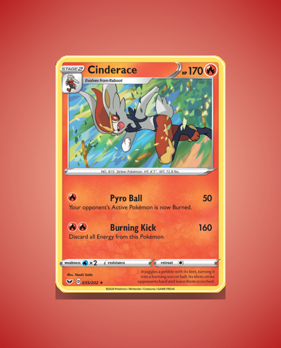 Cinderace (Sword Shield) #35