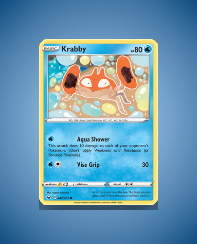 Collector’s Guide: Krabby (Sword Shield #42)
