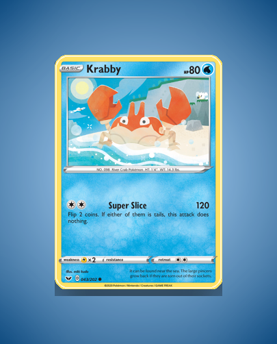 Krabby (Sword Shield) #43