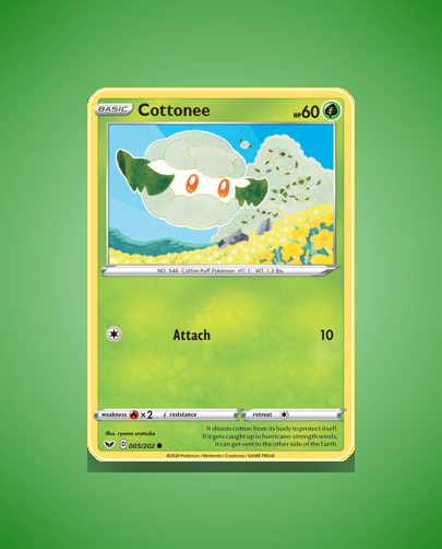 Collector’s Guide: Cottonee (Sword Shield #5)