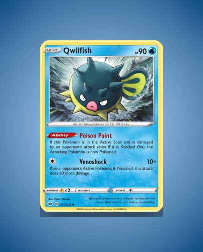 Qwilfish (Sword Shield) #51