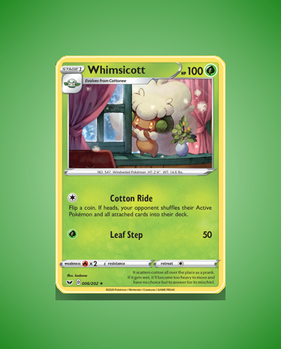 Whimsicott (Sword Shield) #6