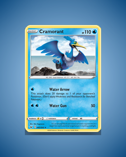 Cramorant (Sword Shield) #62