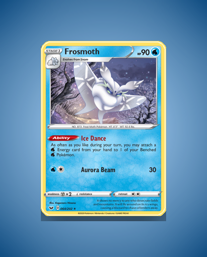 Frosmoth (Sword Shield) #64