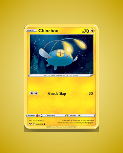 Chinchou (Sword Shield) #67