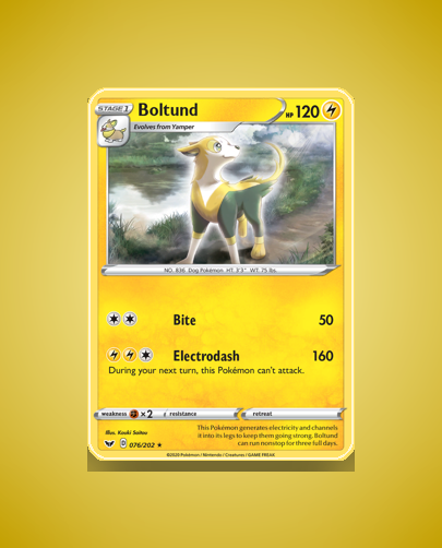 Boltund (Sword Shield) #76