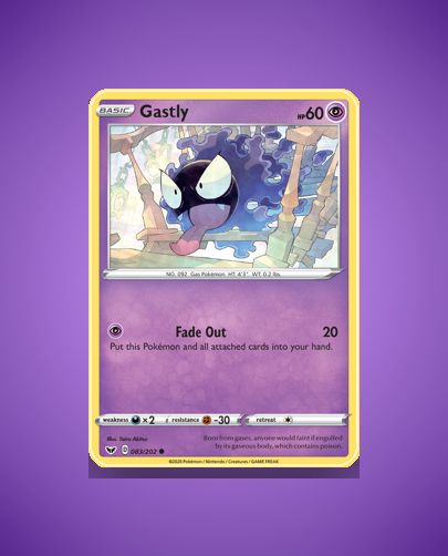 Gastly (Sword Shield) #83