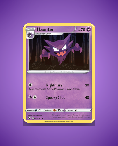 Haunter (Sword Shield) #84