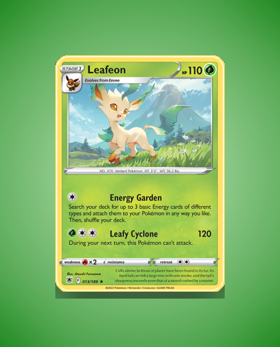 Collector’s Guide: Leafeon (Astral Radiance #13)