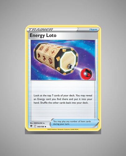 Energy Loto (Astral Radiance) #140