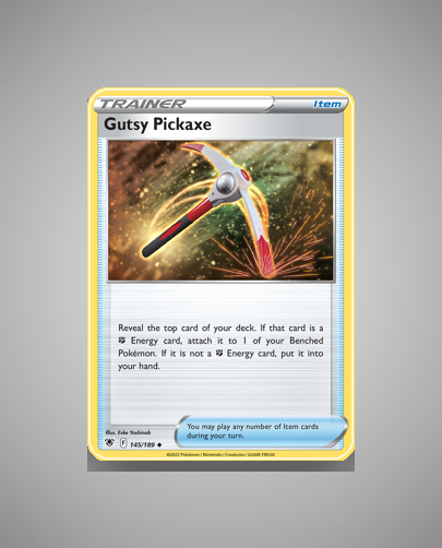 Collector’s Guide: Gutsy Pickaxe (Astral Radiance #145)
