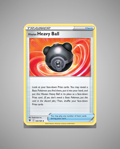 Collector’s Guide: Hisuian Heavy Ball (Astral Radiance #146)
