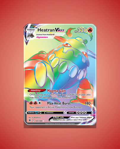 Heatran VMAX (Astral Radiance) #191