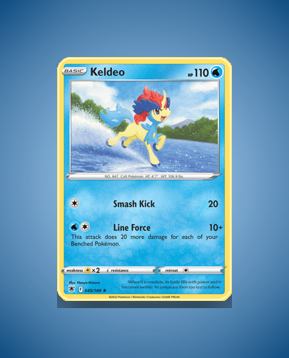 Keldeo (Astral Radiance) #45