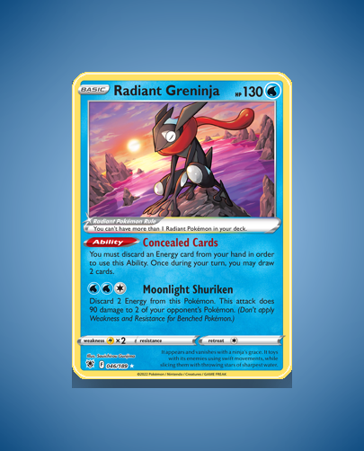 Radiant Greninja (Astral Radiance) #46
