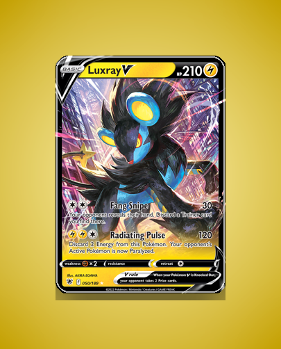 Collector’s Guide: Luxray V (Astral Radiance #50)