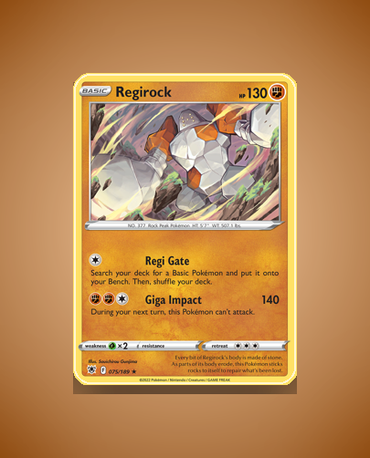Regirock (Astral Radiance) #75