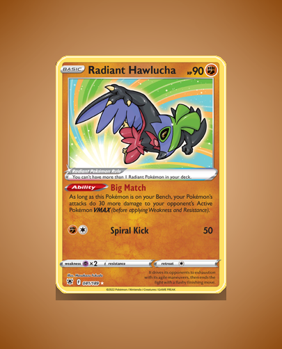 Collector’s Guide: Radiant Hawlucha (Astral Radiance #81)