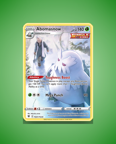 Abomasnow (Astral Radiance Trainer Gallery) #TG01