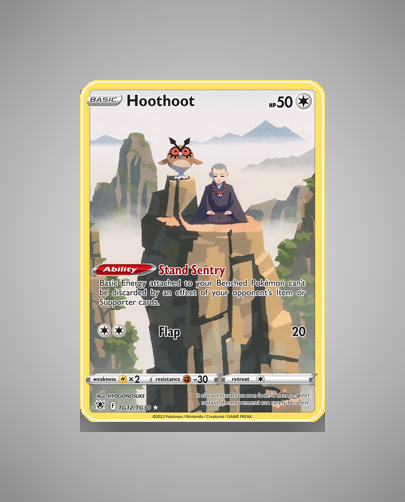 Hoothoot (Astral Radiance Trainer Gallery) #TG12
