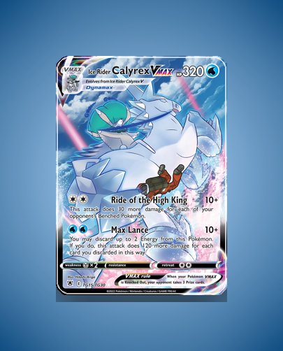 Ice Rider Calyrex VMAX (Astral Radiance Trainer Gallery) #TG15