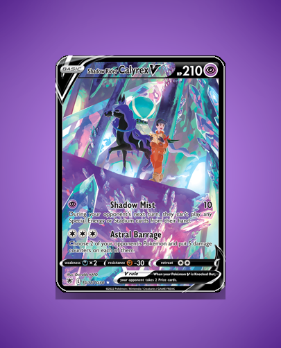 Collector’s Guide: Shadow Rider Calyrex V (Astral Radiance Trainer Gallery #TG17)