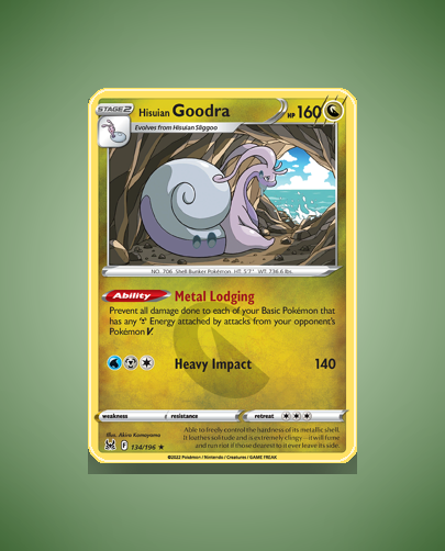 Hisuian Goodra (Lost Origin) #134
