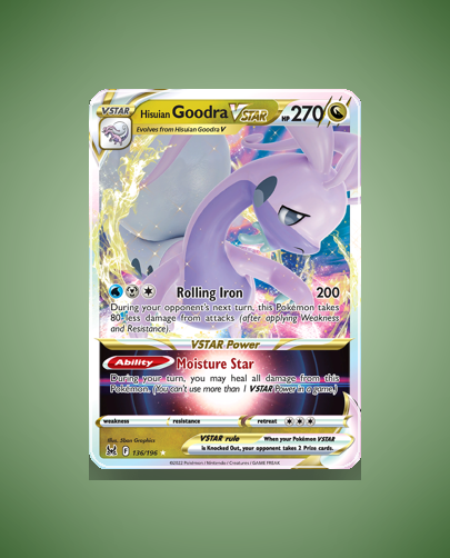 Collector’s Guide: Hisuian Goodra VSTAR (Lost Origin #136)