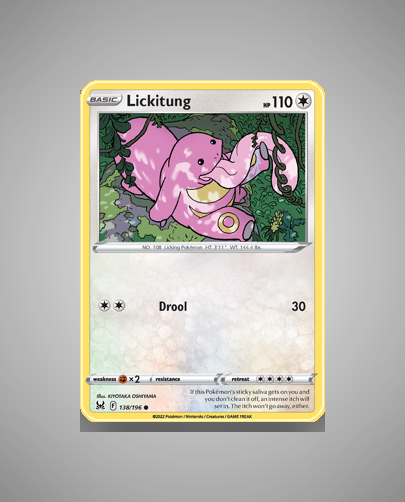 Collector’s Guide: Lickitung (Lost Origin #138)