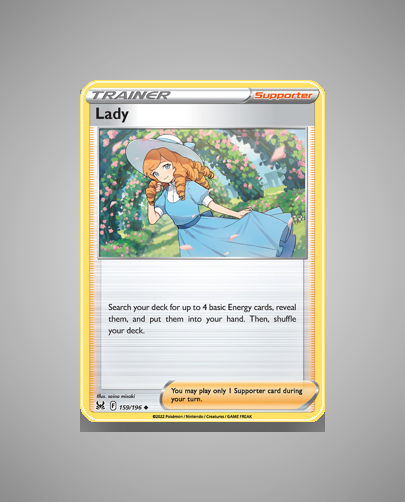 Collector’s Guide: Lady (Lost Origin #159)