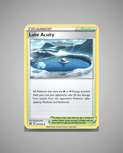 Lake Acuity (Lost Origin) #160
