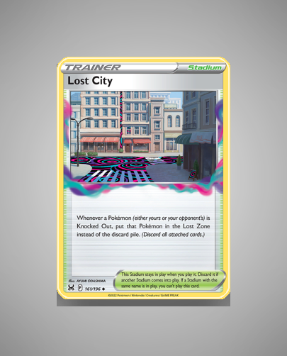 Collector’s Guide: Lost City (Lost Origin #161)