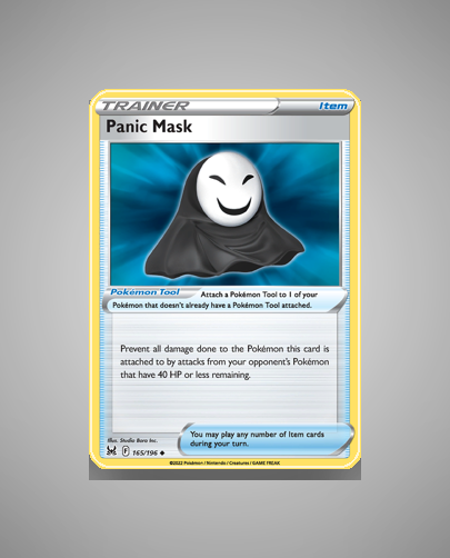 Panic Mask (Lost Origin) #165