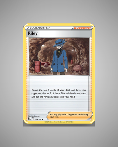 Collector’s Guide: Riley (Lost Origin #166)