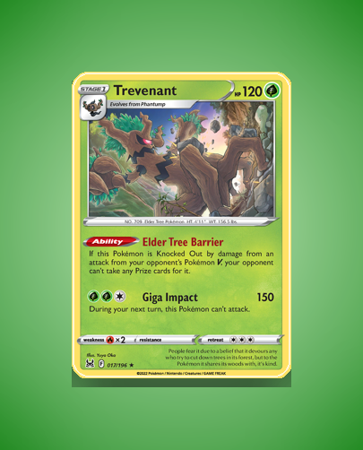 Collector’s Guide: Trevenant (Lost Origin #17)