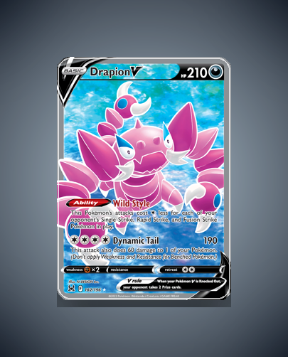Drapion V (Lost Origin) #182