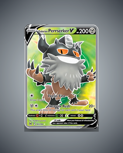 Collector’s Guide: Galarian Perrserker V (Lost Origin #183)