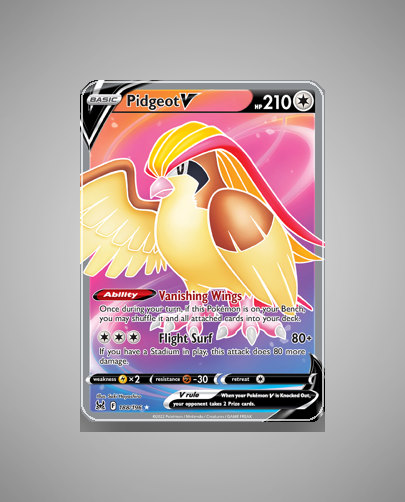 Pidgeot V (Lost Origin) #188