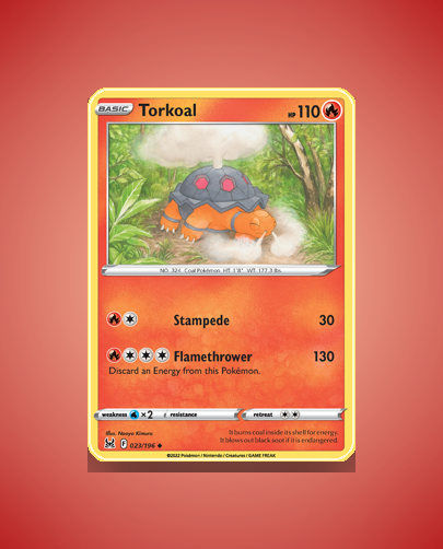 Collector’s Guide: Torkoal (Lost Origin #23)