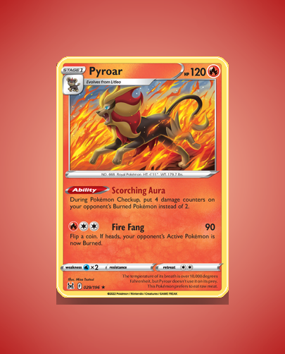 Pyroar (Lost Origin) #29