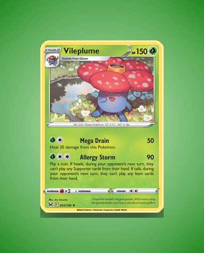 Collector’s Guide: Vileplume (Lost Origin #3)