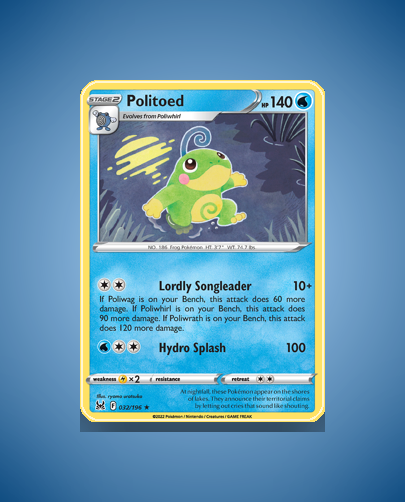 Politoed (Lost Origin) #32