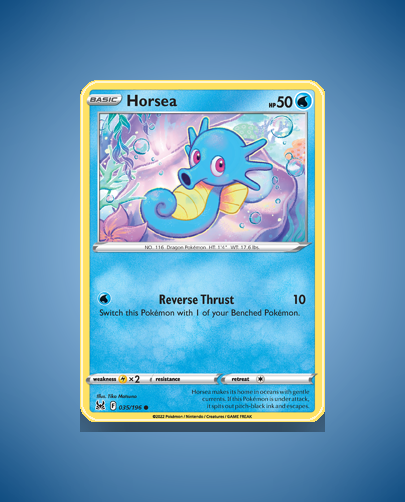 Collector’s Guide: Horsea (Lost Origin #35)