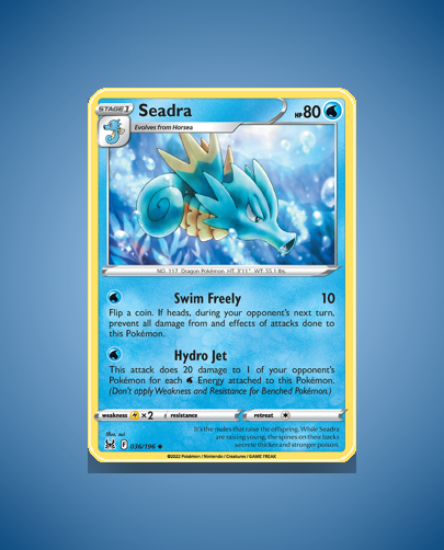 Collector’s Guide: Seadra (Lost Origin #36)