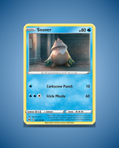 Collector’s Guide: Snover (Lost Origin #42)