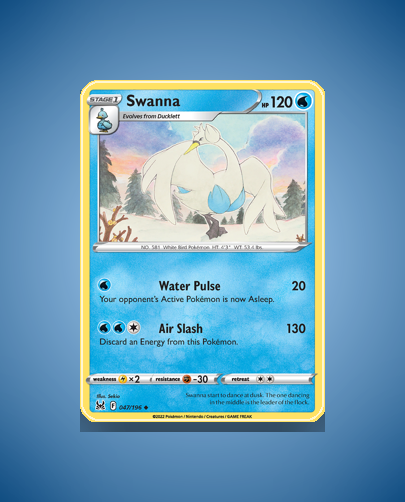Collector’s Guide: Swanna (Lost Origin #47)