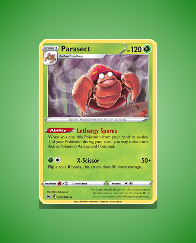 Collector’s Guide: Parasect (Lost Origin #5)