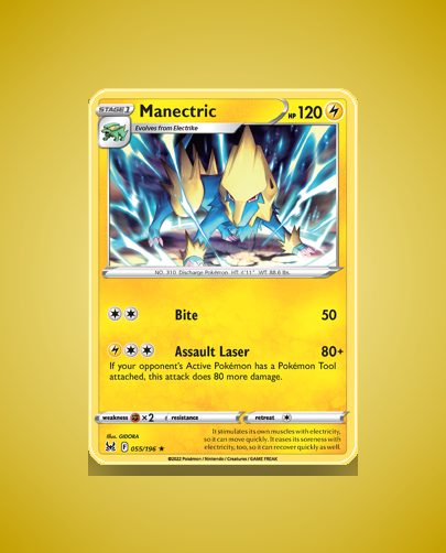 Collector’s Guide: Manectric (Lost Origin #55)